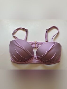 Victorias Secret Push Up Bikini Swim Top Purple Size 34D